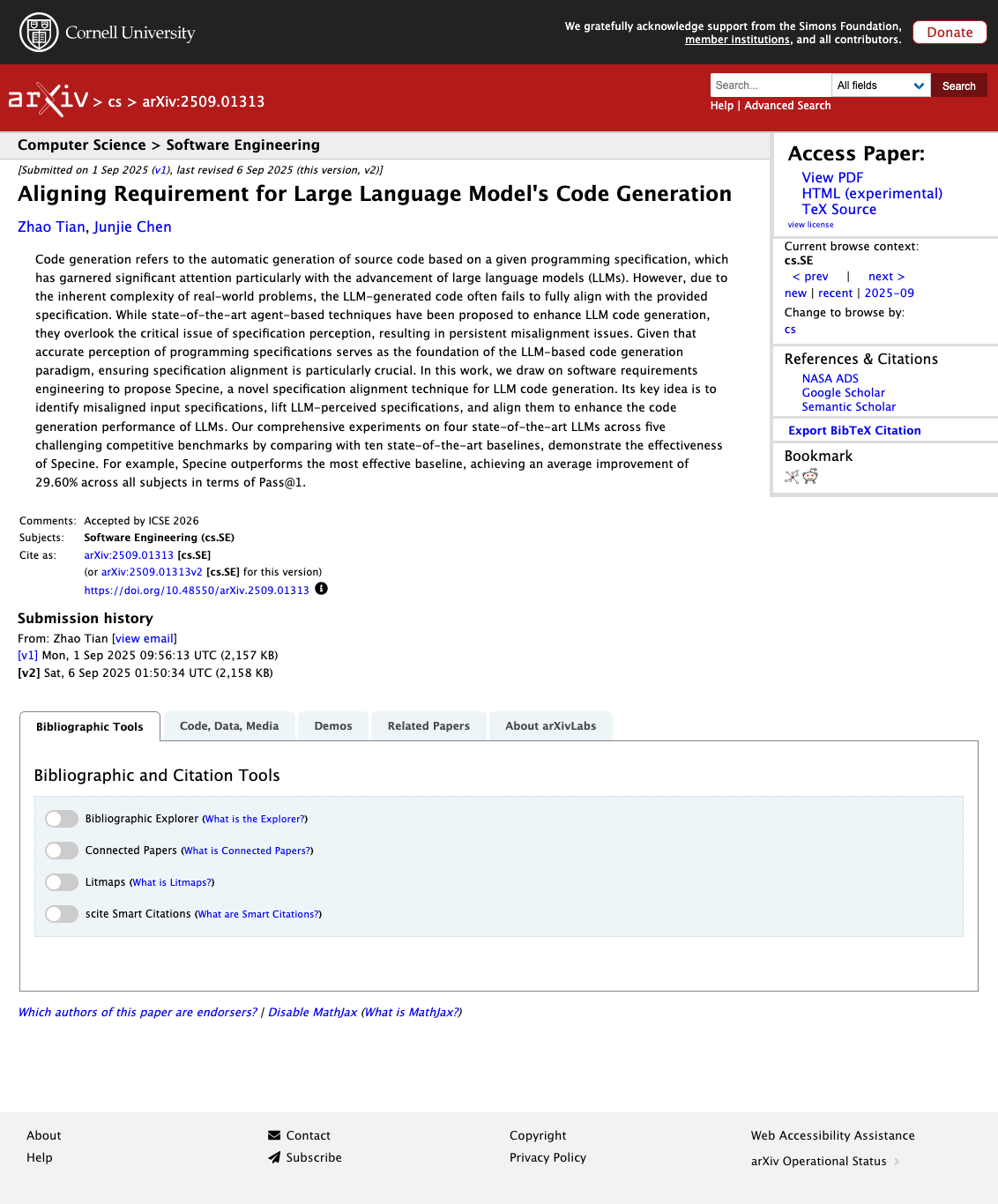一分钟读论文：《大语言模型代码生成的规格对齐》